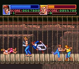 Super Double Dragon - SNES spill