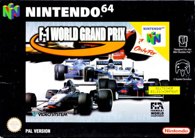 F-1 World Grand Prix - Nintendo 64 Spill - Retrospillkongen