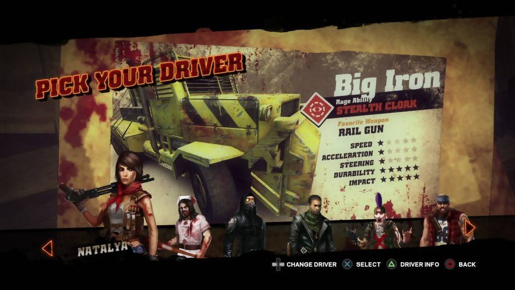 Blood Drive - PS3 spill - Retrospillkongen