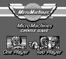 Micro Machines - Gameboy spill