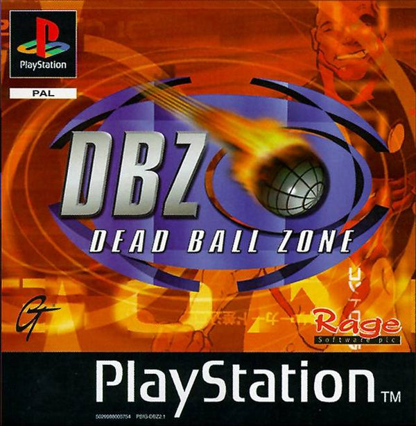 DBZ Dead Ball Zone - PS1 spill - Retrospillkongen