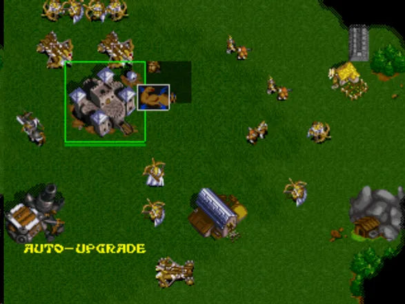 WarCraft II: The Dark Saga - PS1 spill