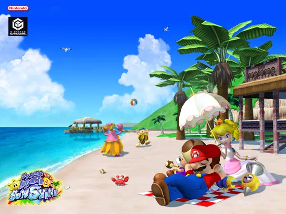 Super Mario Sunshine - GameCube spill - Retrospillkongen