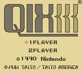 Qix - Gameboy spill - Retrospillkongen