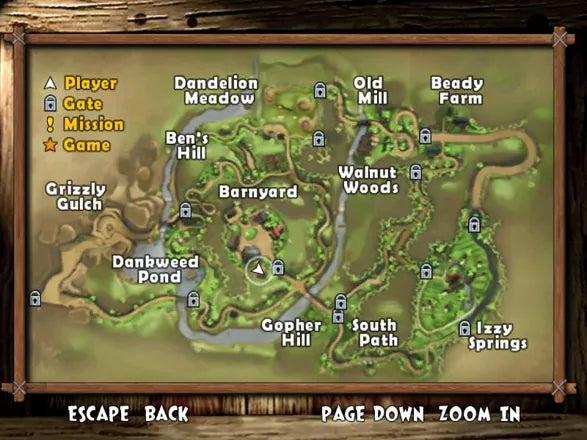 Barnyard - PS2 spill