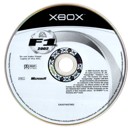 F1 2002 - Xbox spill