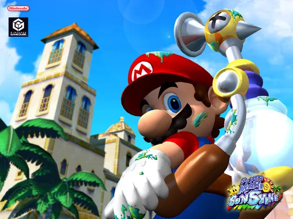 Super Mario Sunshine - GameCube spill - Retrospillkongen