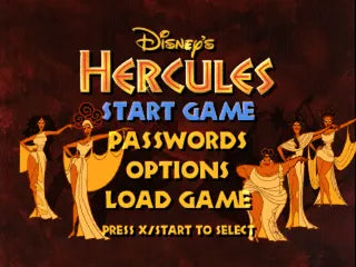 Disney's Action Game Featuring Hercules - PS1 spill