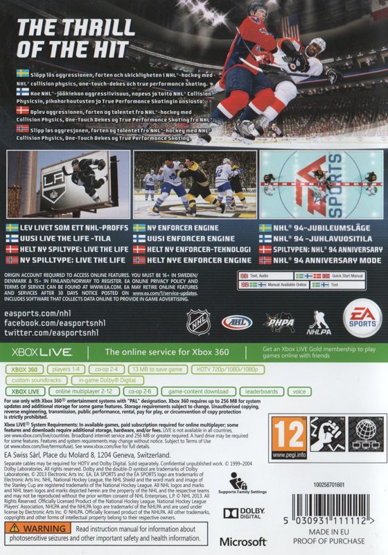 NHL 14 - Xbox 360 spill