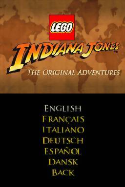 LEGO Indiana Jones The Original Adventure - Nintendo DS spill
