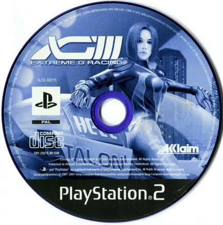 XGIII: Extreme G Racing - PS2 spill - Retrospillkongen
