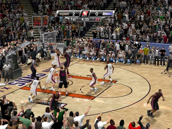 NBA 2K9 - PS2 spill