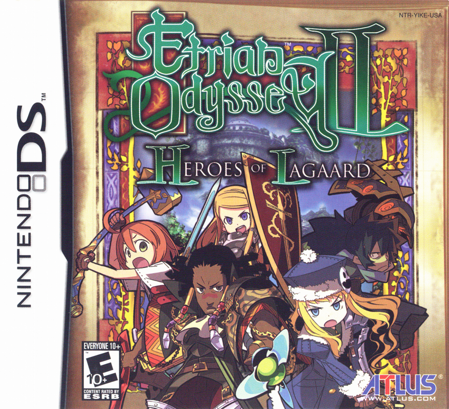 Etrian Odyssey II: Heroes of Lagaard - Nintendo DS (NTSC - Regionfri) - Retrospillkongen