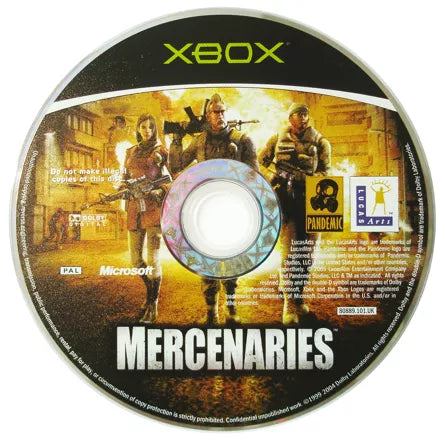 Mercenaries: Playground of Destruction - Xbox spill