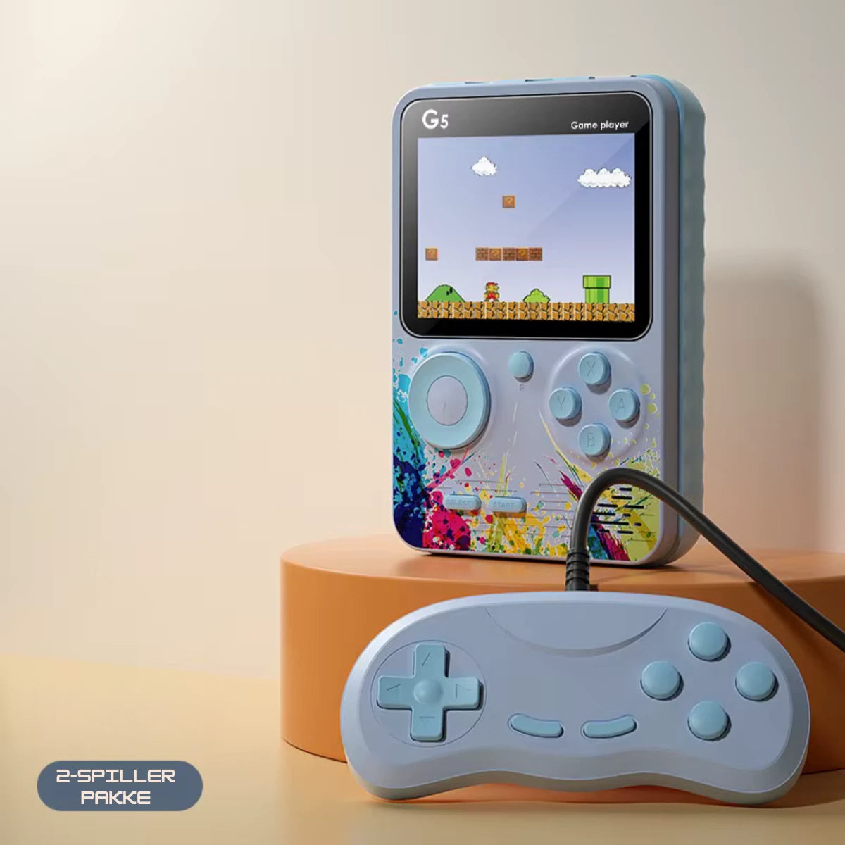 G5 Retro Game Box, med 500+ spill - Retrospillkongen