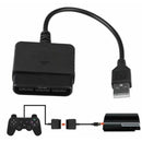 PS1/PS2 kontroller til USB adapter for PS3 og PC - Retrospillkongen