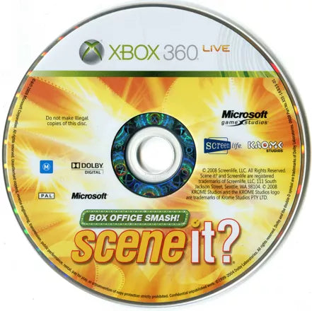 Scene It? - Xbox 360 spill - Retrospillkongen