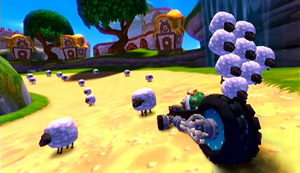 Skylanders: SuperChargers Racing - Wii spill