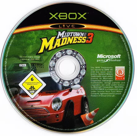 Midtown Madness 3 - Xbox spill