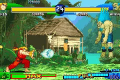 Street Fighter Alpha 3  - GBA spill - Retrospillkongen