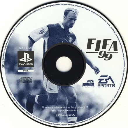 FIFA 99 - PS1 spill - Retrospillkongen