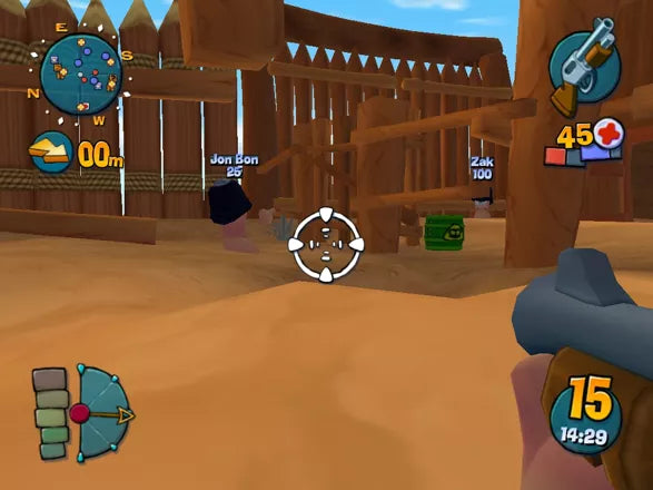 Worms 4: Mayhem - PS2 Spill