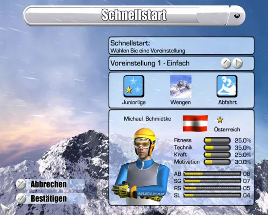 Alpine Skiing 2005 - PS2 spill
