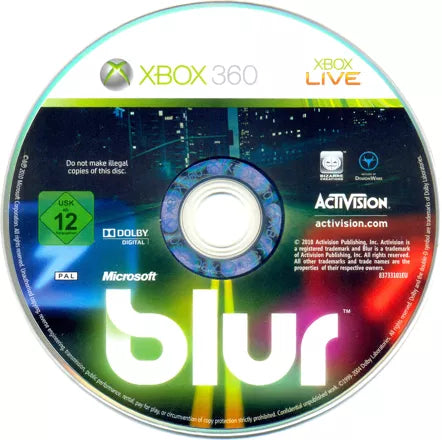 Blur - Xbox 360 spill