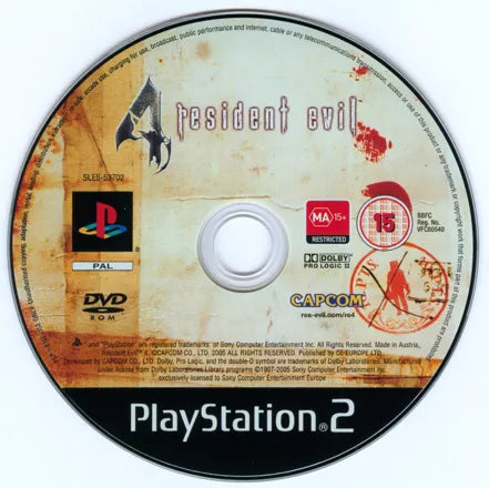 Resident Evil 4 - PS2 spill