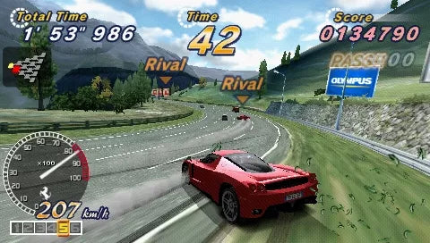 OutRun 2006: Coast 2 Coast - PSP spill - Retrospillkongen