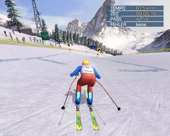 Alpine Skiing 2005 - PS2 spill - Retrospillkongen