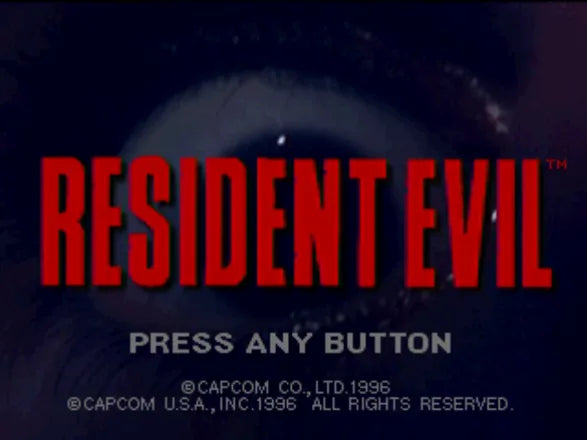 Resident Evil - PS1 spill - Retrospillkongen