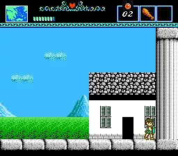 The Battle of Olympus - NES spill (I Eske)
