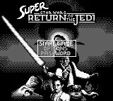 Renovert Super Star Wars: Return of the Jedi - Gameboy spill - Retrospillkongen