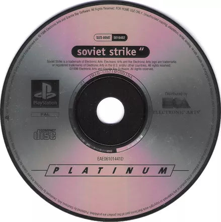 Soviet Strike - PS1 spill