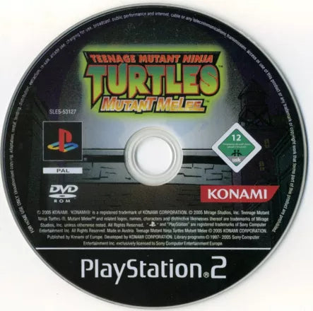 Teenage Mutant Ninja Turtles: Mutant Melee - PS2 spill - Retrospillkongen