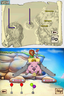 Lek & Lær med Labbe Langøre 4-7 år - Nintendo DS spill - Retrospillkongen