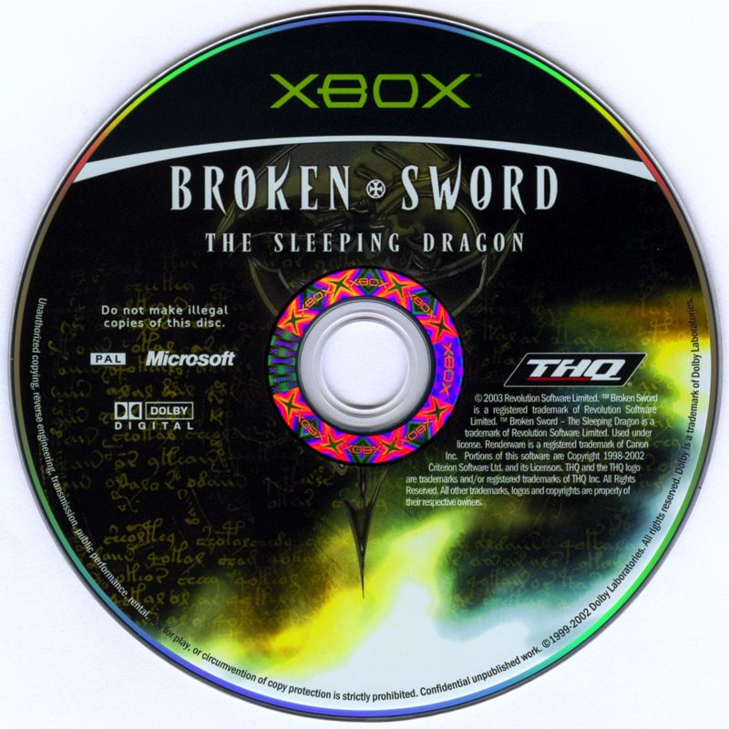 Broken Sword: The Sleeping Dragon - Xbox spill - Retrospillkongen
