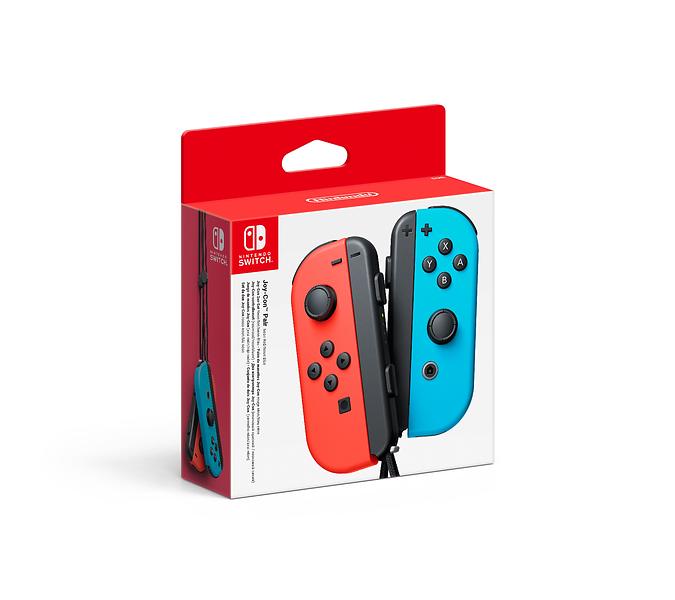 Original Nintendo Switch Joy Cons Rød og Blå (I eske)