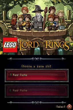 LEGO The Lord of the Rings - Nintendo DS spill