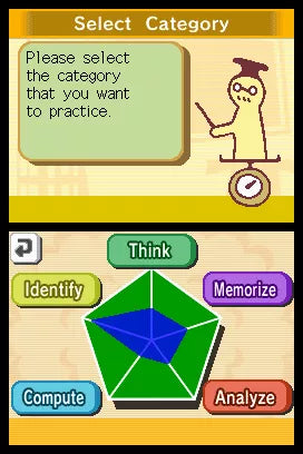 Big Brain Academy - Nintendo DS spill - Retrospillkongen