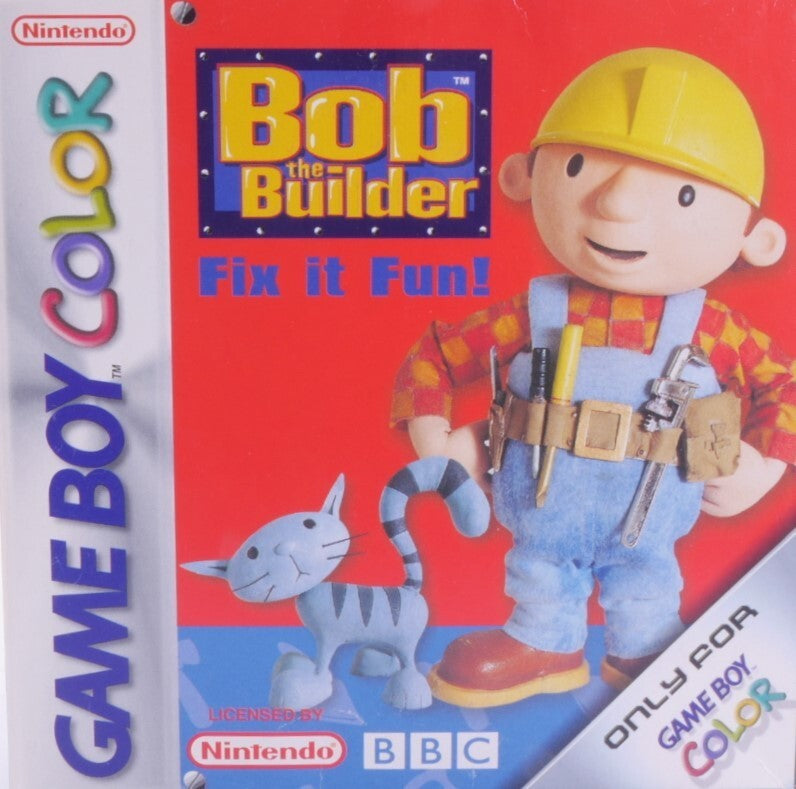 Bob the Builder: Fix it Fun! - GBC spill