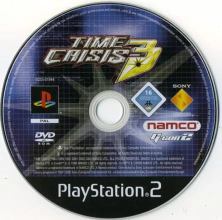 Time Crisis 3 - PS2 spill - Retrospillkongen