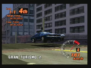 Gran Turismo 2: The Real Driving Simulator PS1 spill