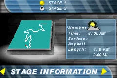 V-Rally 3 - GBA Spill