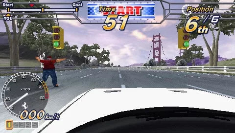 OutRun 2006: Coast 2 Coast - PSP spill - Retrospillkongen