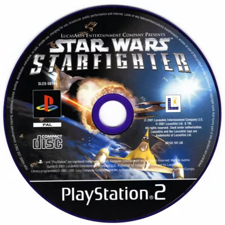 Star Wars: Starfighter - PS2 Spill