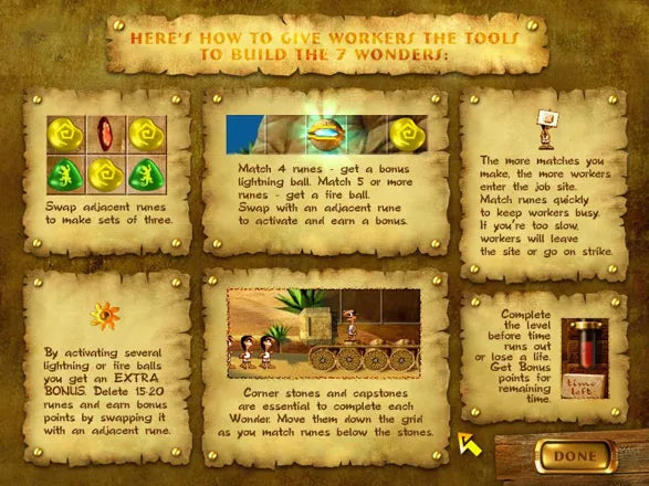 Renovert 7 Wonders of the Ancient World - PS2 spill - Retrospillkongen