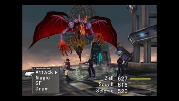 Final Fantasy VIII - PS1 spill - Retrospillkongen