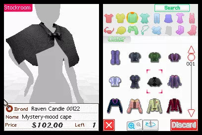 Style Boutique - Nintendo DS spill - Retrospillkongen